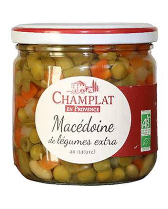 Macédoine de légumes Bio 240g
