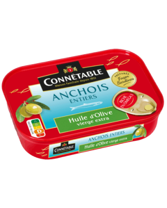 Kopie van Kopie van Sardines de Bretagne à l'huile d'olive extra vierge 115g - Connétable