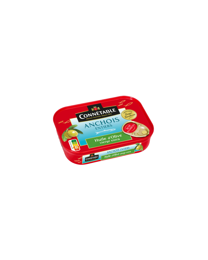 Kopie van Kopie van Sardines de Bretagne à l'huile d'olive extra vierge 115g - Connétable