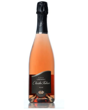 Domaine Charles Fahrer- Crémant rosé Brut - La Cave Epicurienne