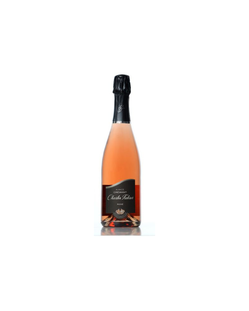 Domaine Charles Fahrer- Crémant rosé Brut - La Cave Epicurienne