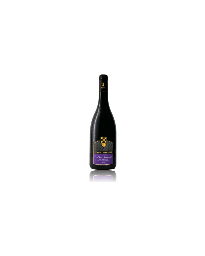 Domaine La Bougrie - Anjou Villages rood - Les 3 terroirs - La Cave Epicurienne