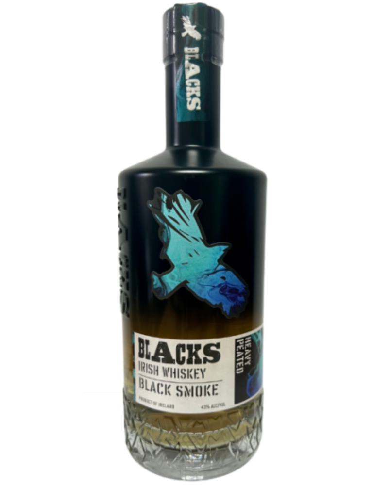 Blacks Black Smoke - Peated Irish Whiskey - La Cave Epicurienne