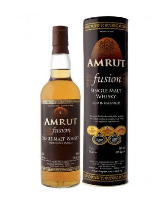 Amrut Fusion Peated Single Malt - Inde  - La Cave Epicurienne