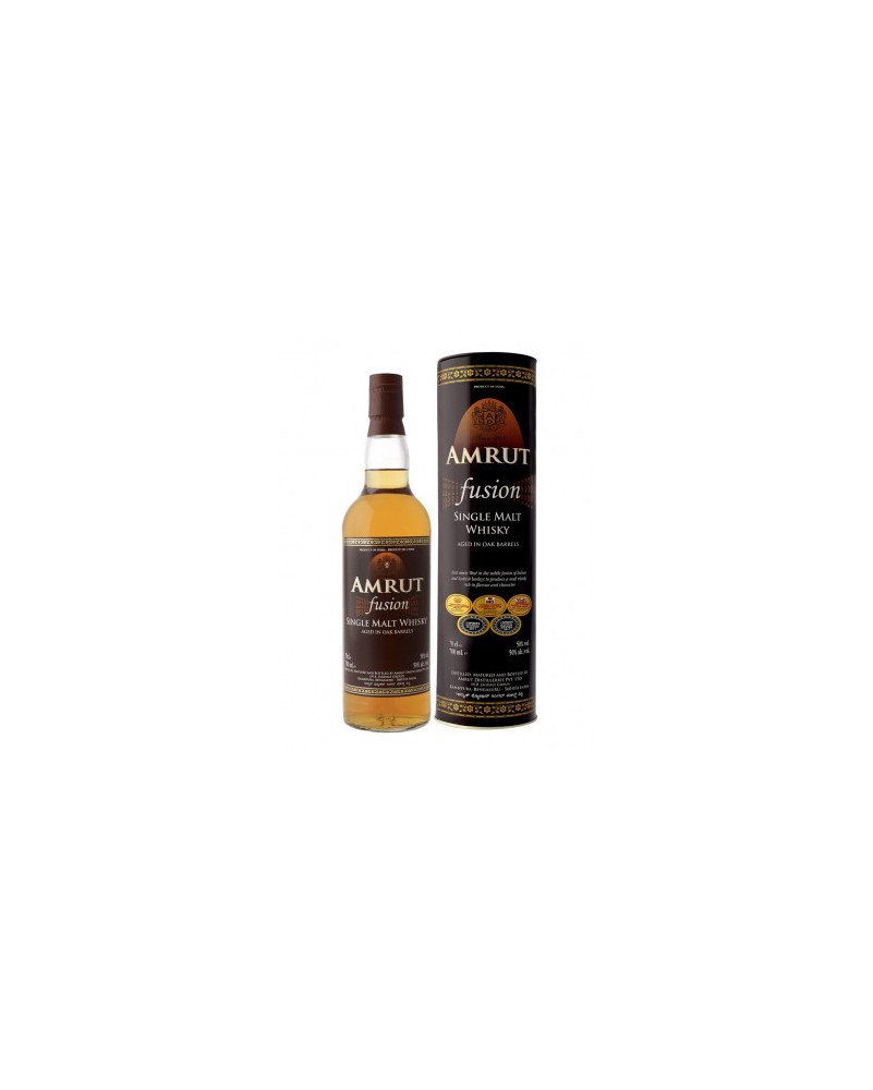 Amrut Fusion Peated Single Malt - Inde  - La Cave Epicurienne