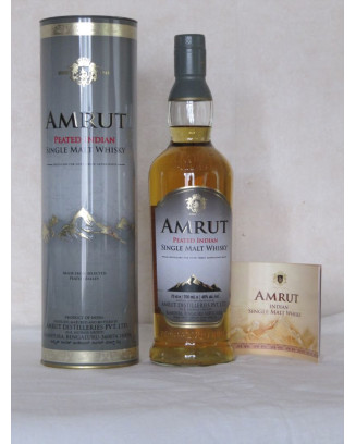 Amrut Peated Single Malt - Inde - La Cave Epicurienne