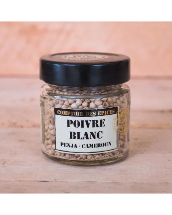 Comptoir des Epices - Poivre blanc Penja - La Cave Epicurienne
