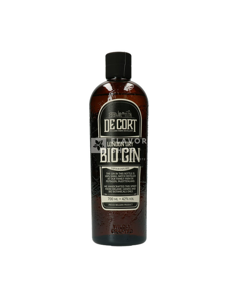 London Dry Gin Bio - De Cort - La Cave Epicurienne