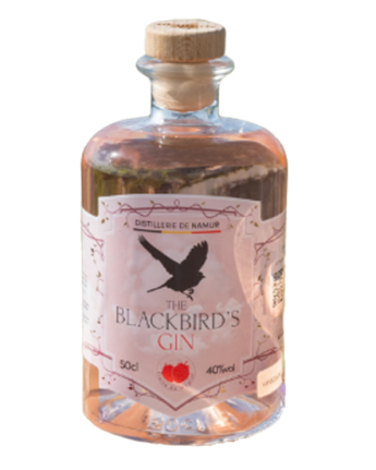 Distillerie de Namur  - Blackbird's Gin et fraise de Wépion - La Cave Epicurienne
