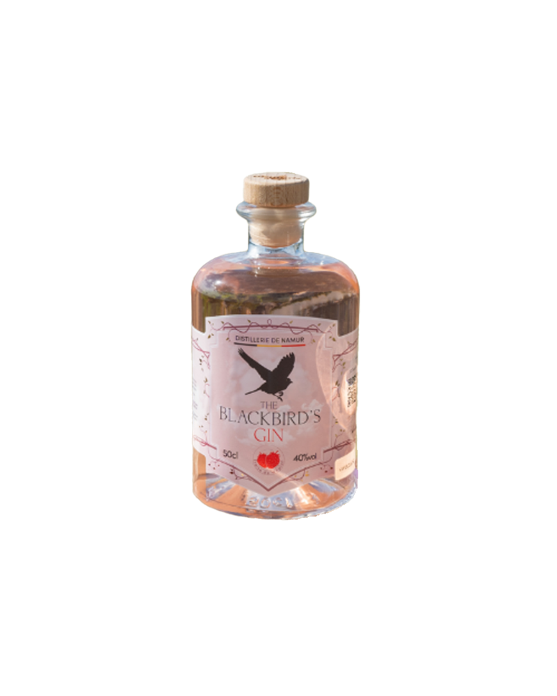 Distillerie de Namur  - Blackbird's Gin et fraise de Wépion - La Cave Epicurienne