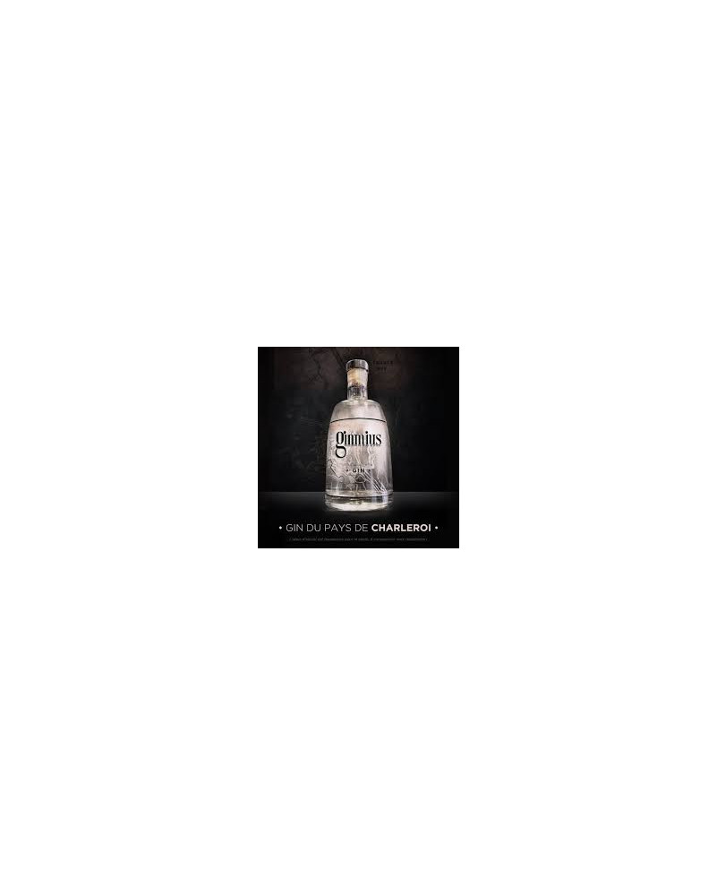 Gimmius Gin de Charleroi - La Cave Epicurienne