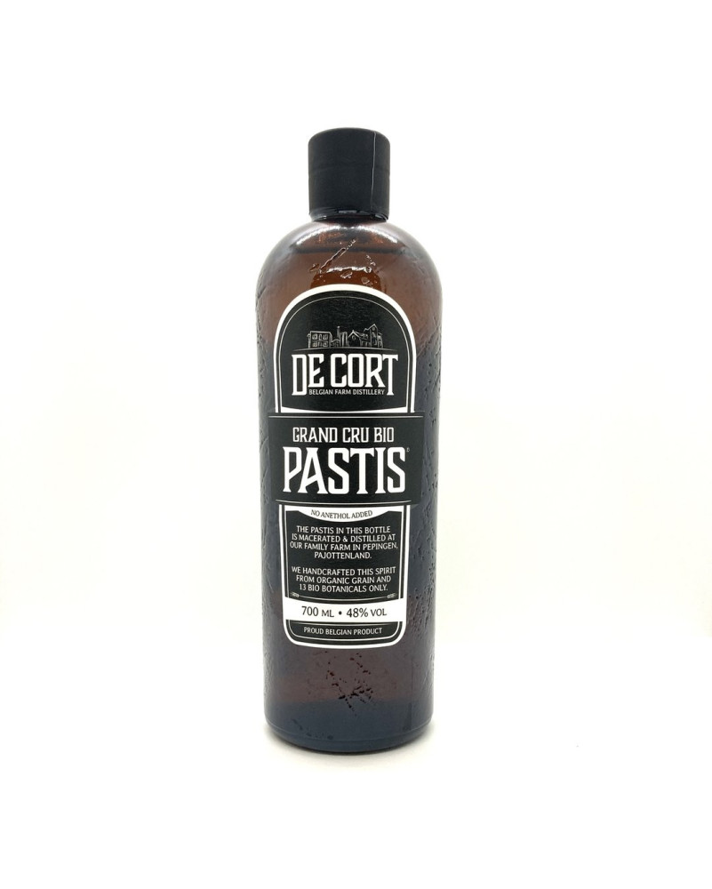 De Cort Distillery - Pastis Grand Cru Bio - La Cave Epicurienne
