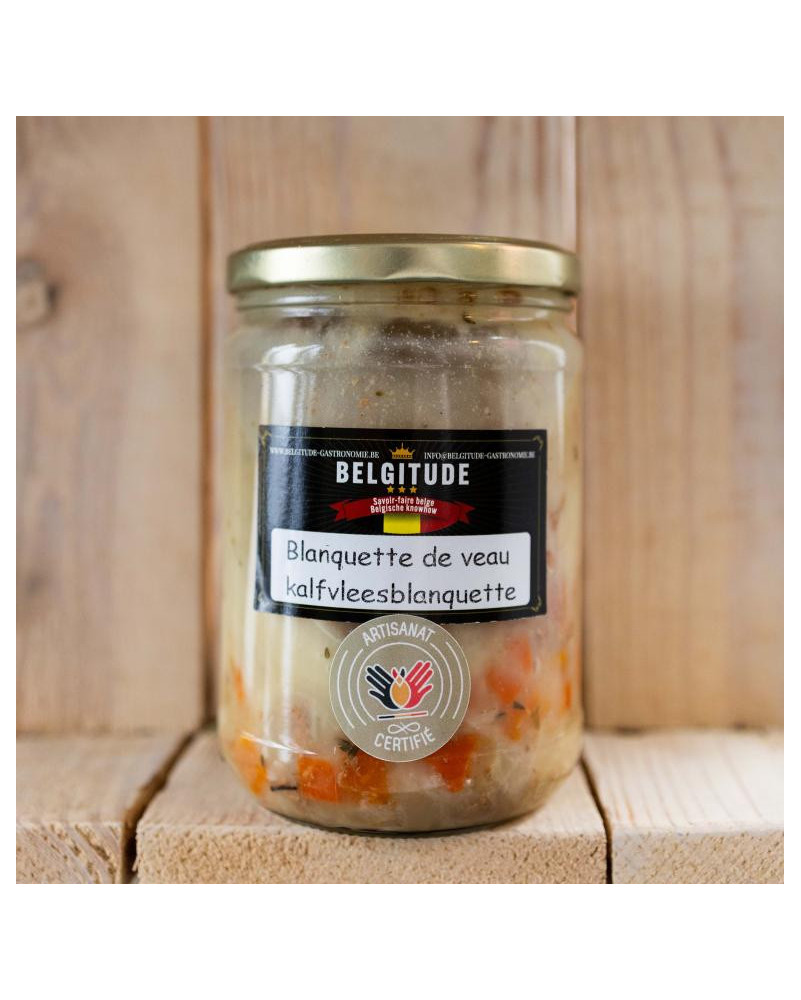 Belgitude - Blanquette de veau - Plats cuisinés authentiques - La Cave Epicurienne