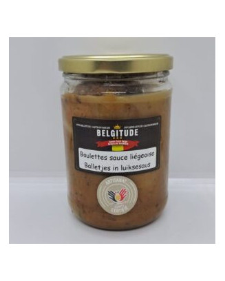 Belgitude - Boulettes liégeoises - plats cuisinés authentiques - La Cave Epicurienne