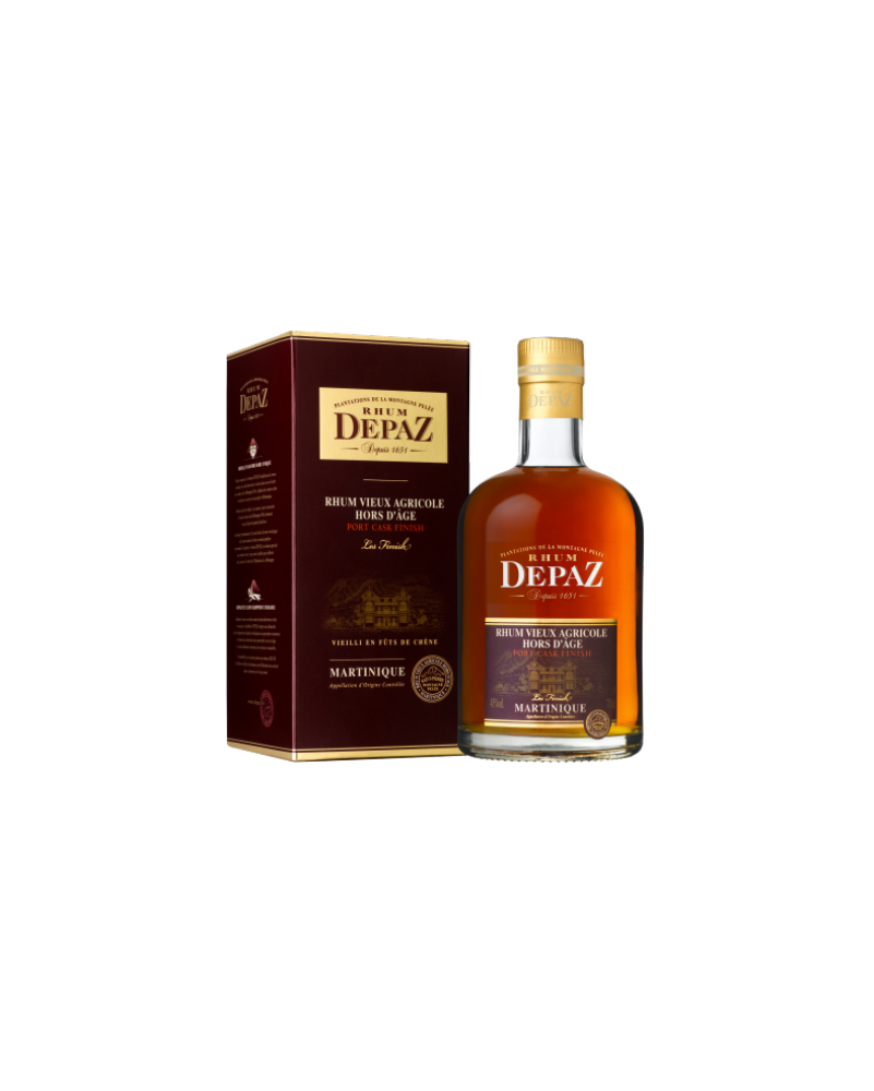 Depaz Port Cask Finish - Rhum Martinique - La Cave Epicurienne
