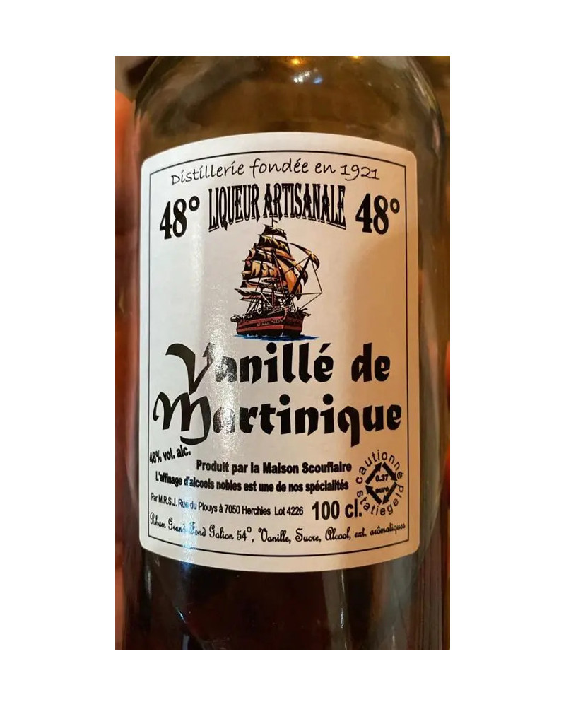 Vanillé de Martinique  - Scouflaire - La Cave Epicurienne