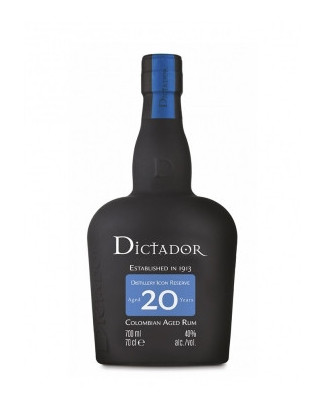 Dictatdor 20 ans - Rhum de Colombie - La Cave Epicurienne