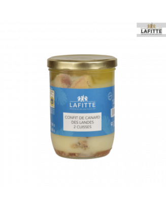 Lafitte - Gekonfijte eend, twee dijen - La Cave Epicurienne