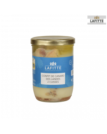 Lafitte - Confit de canard deux cuisses - La Cave Epicurienne