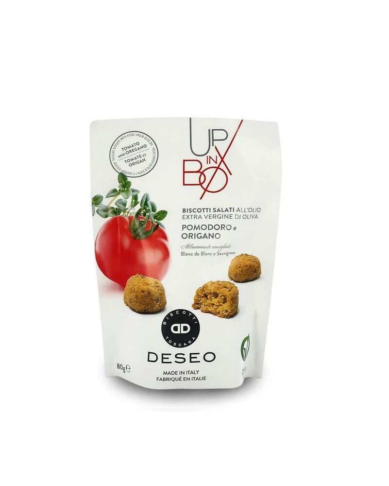 Biscuit Tomate et origan - Deseo - La Cave Epicurienne