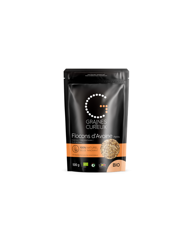 Graine de curieux - flocons d'avoine bio - La Cave Epicurienne