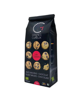 Graine de curieux - Sablés chocolat bio - La Cave Epicurienne