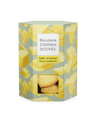 Sablés au beurre - Biscuiterie Destrée - La Cave Epicurienne