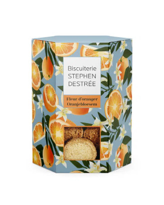 Biscuit fleur oranger - Biscuiterie Destrée - La Cave Epicurienne