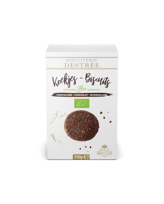 Kopie van Kopie van Kopie van Kopie van Kopie van Kopie van Biscuits sablés blés anciens - chocolat BIO 100g - Graine de Curie