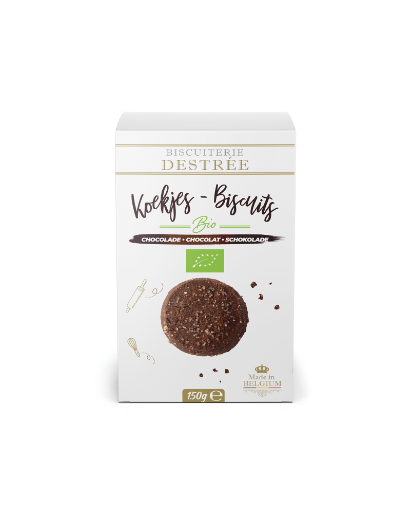 Kopie van Kopie van Kopie van Kopie van Kopie van Kopie van Biscuits sablés blés anciens - chocolat BIO 100g - Graine de Curie